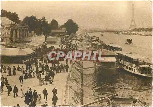 Cartes postales moderne Paris Le Point du Jour  Tour Eiffel