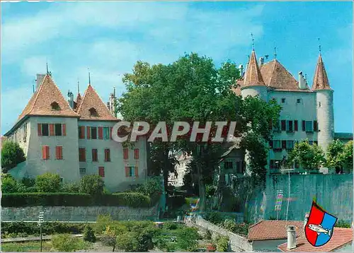 Moderne Karte Nyon Le Chateau
