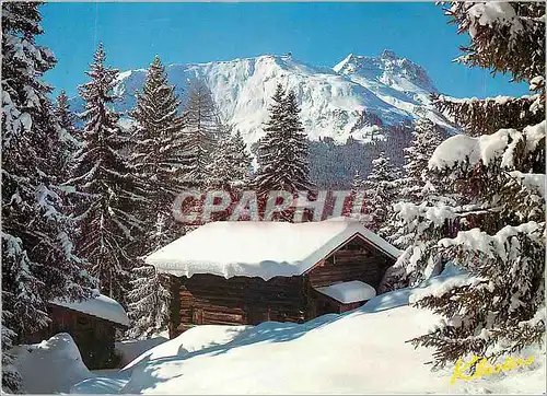 Cartes postales moderne Beil Klosters mot Gotschnagrat und Casanna Graubunden Schweiz