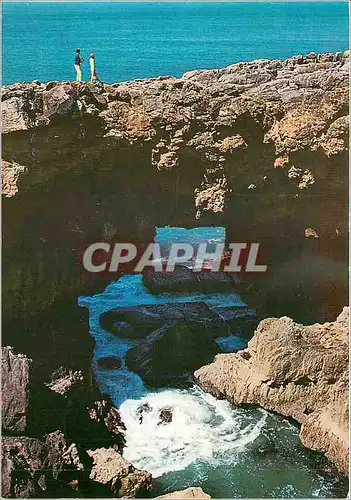 Moderne Karte Cascais Boca do Inferno Portugal Caprices de la Nature