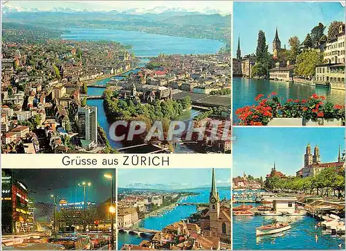 Cartes postales moderne Grusse aus Zurich