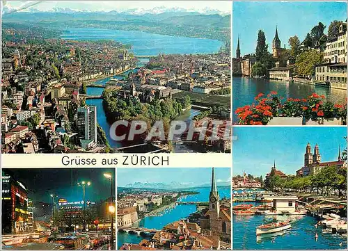 Cartes postales moderne Grusse aus Zurich