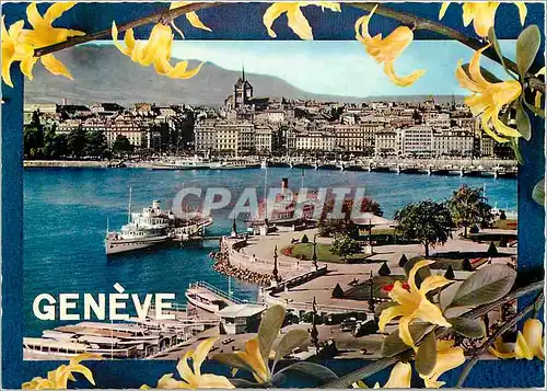 Moderne Karte Geneve