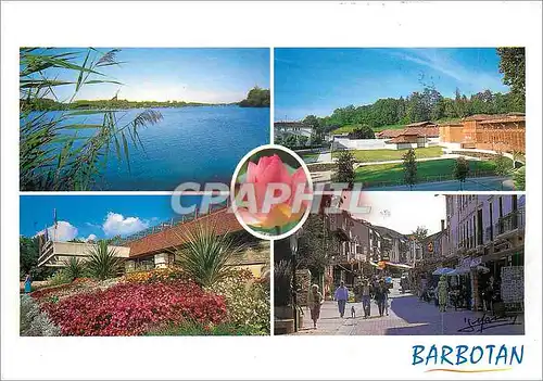 Cartes postales moderne Le Gers La station de Barbotan les Thermes Le lac de L'Uby