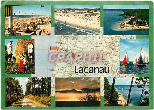 Cartes postales moderne Cote Aguitaine Lacanau Gironde