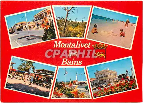 Cartes postales moderne Montalivet les Bains Gironde