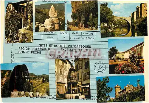 Cartes postales moderne En parcourant les Cevennes Touristiques Mas Cevennol Les boules de Gargantua