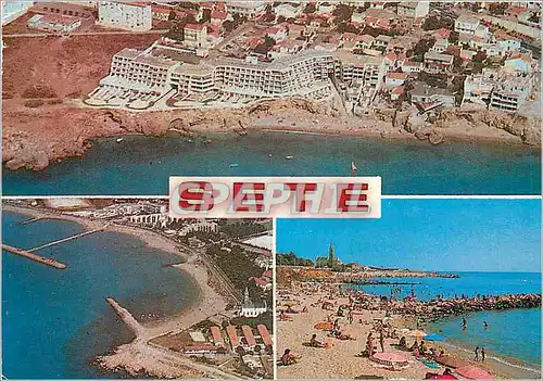 Cartes postales moderne Sete La Corniche La Plage