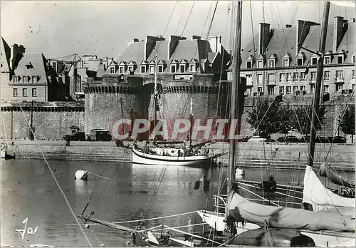 Cartes postales moderne St Malo Bateaux