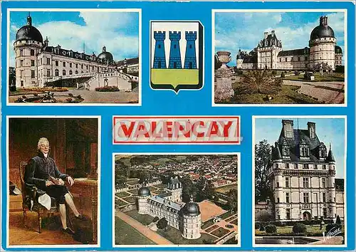 Cartes postales moderne Valencay Indre La tour et la facade sud du chateau