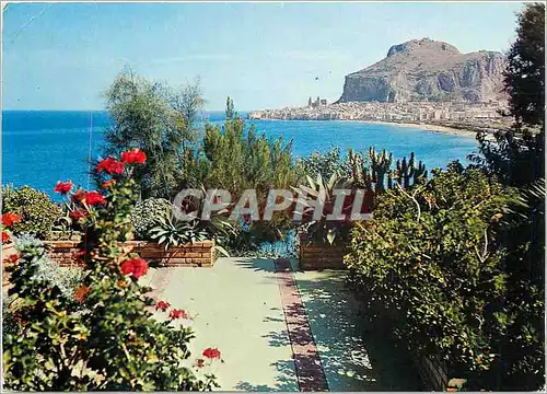 Cartes postales moderne Cefalu Il panorama visto dalla Villa Hayna