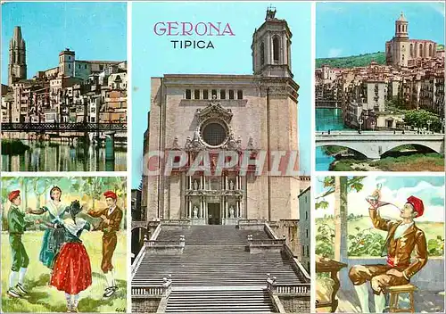 Cartes postales moderne Gerona Tipica