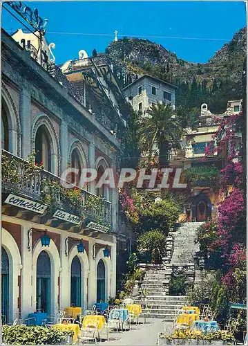 Cartes postales moderne Taormina Coin catacteristique