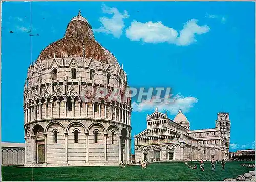 Moderne Karte Pisa Place des Miracles