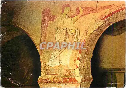 Cartes postales moderne Fresque Byzantine d'une eglise rupestre de la vallee de lhlara Near Aksaray Turkey
