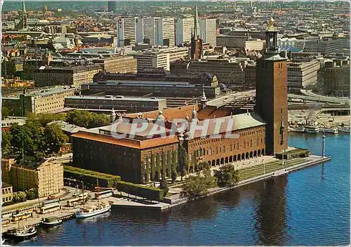 Moderne Karte Stockholm Stadshuset The Town Hall