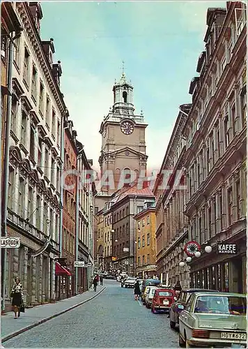 Cartes postales moderne Stockholm The Old Town Storkyrkobrinken