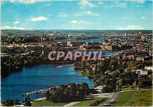 Cartes postales moderne Stockholm View from the Kaknas Tower