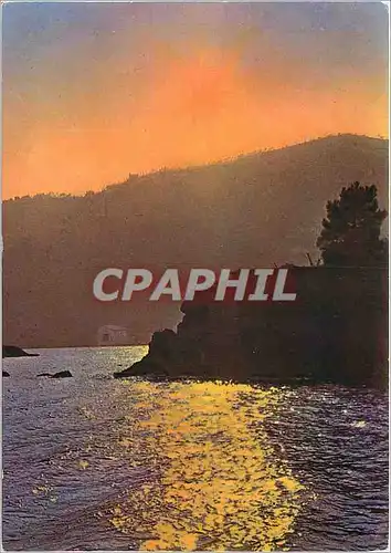 Cartes postales moderne Cote d'Azur Coucher de soleil