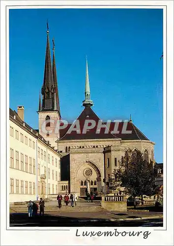 Cartes postales moderne Luxembourg Cathedrale Notre Dame