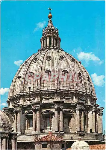 Moderne Karte Cita del Vaticano La Basilique de St Pierre La Cupole