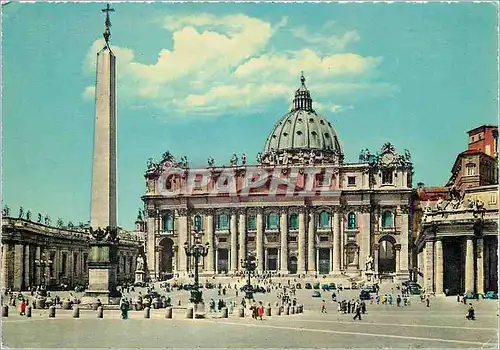 Moderne Karte Citta del Vaticano La Basilique de St Pierre