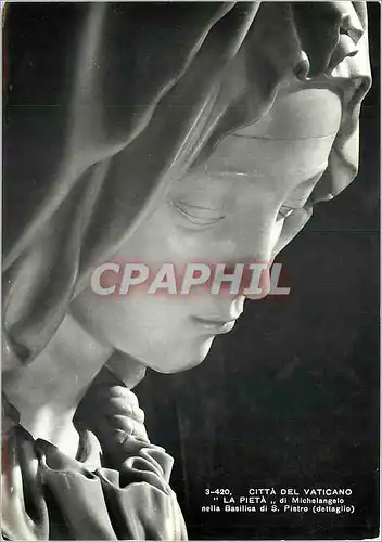 Cartes postales moderne Citta del Vaticano La Pieta di Michelangelo nella Basilica di S Pietro