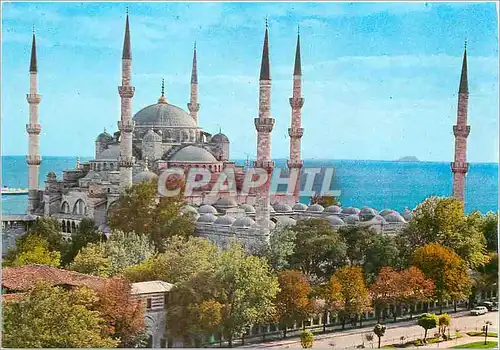 Cartes postales moderne Istanbul Turkiye Le Mosquee Bleue