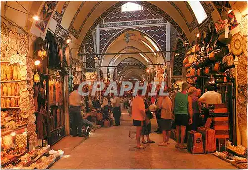 Cartes postales moderne Istanbul Turkiye Interieur de grand Bazar