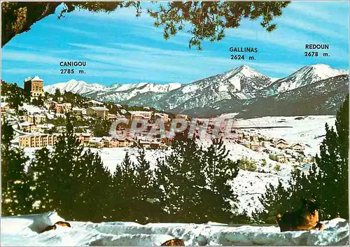 Cartes postales moderne Font Romeau Pyr Or Capitale Solaire Station Preolympique et climatique