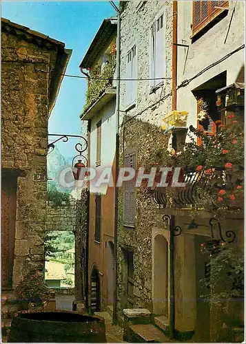 Moderne Karte L'Arriere Pays Mediterraneen Une vieille rue pittoresque a Vence