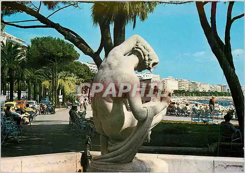 Cartes postales moderne Cote d'Azur Cannes Jardin de la Croisette