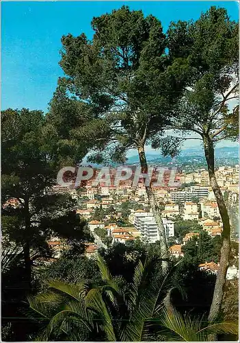 Moderne Karte Le Cannet Cote d'Azur Vue generale