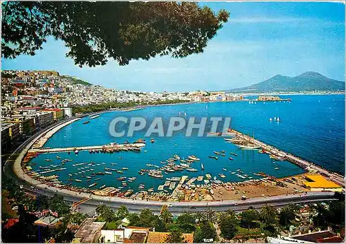 Cartes postales moderne Napoli Rue Caracciolo et Mergellina