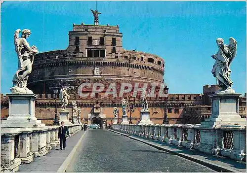 Cartes postales moderne Roma Le Chateau Saint Ange