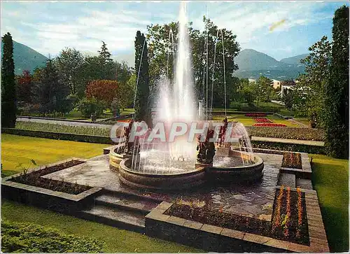 Moderne Karte Verbania Lago Maggiore Giardini Villa Taranto