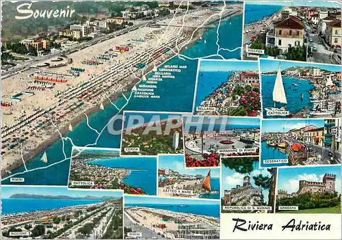 Cartes postales moderne Souvenir de la Riviere Adriatique