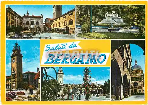 Cartes postales moderne Saluti da Bergamo