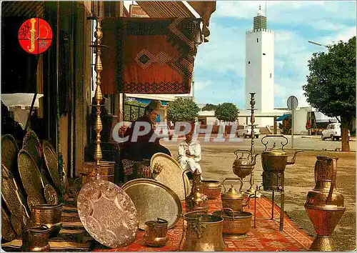 Cartes postales moderne Agadir Dealer of copper carpets etc