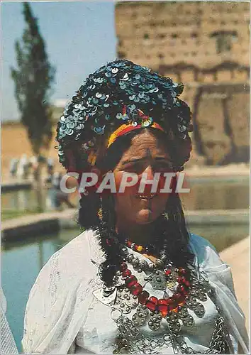 Cartes postales moderne Maroc Infini Coiffure des Ait Atta