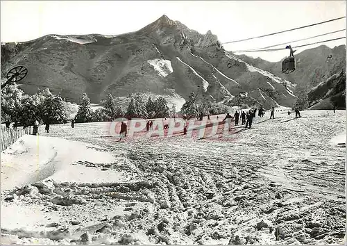 Cartes postales moderne Le Mont Dore Le Sancy et le Teleferique