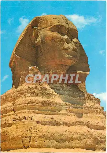 Cartes postales moderne Giza La tete du grand Sphinx