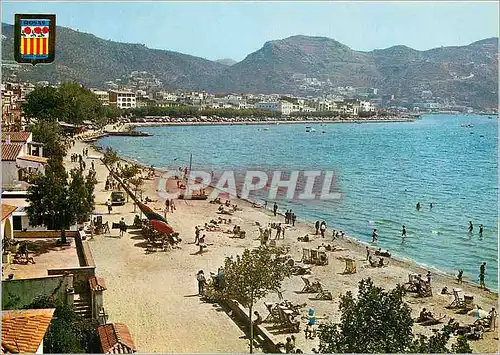 Cartes postales moderne Rosas Costa Brava Vue partielle des la plage