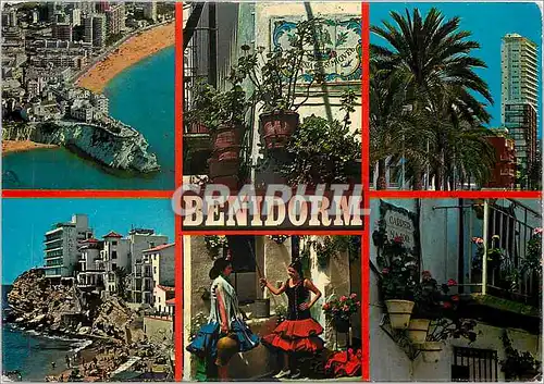 Cartes postales moderne Benidorm Espana