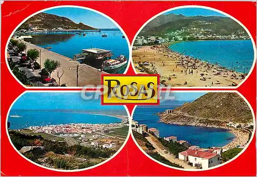 Cartes postales moderne Rosas Costa Brava Famous for its Gulf