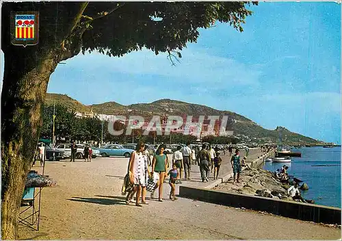 Cartes postales moderne Rosas Costa Brava Paseo Maritime