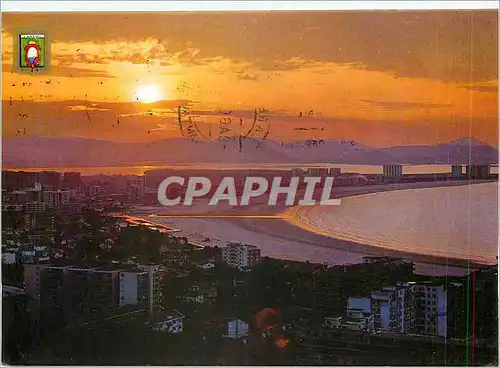 Cartes postales moderne Laredo Santander Coucher de soleil des El Risco