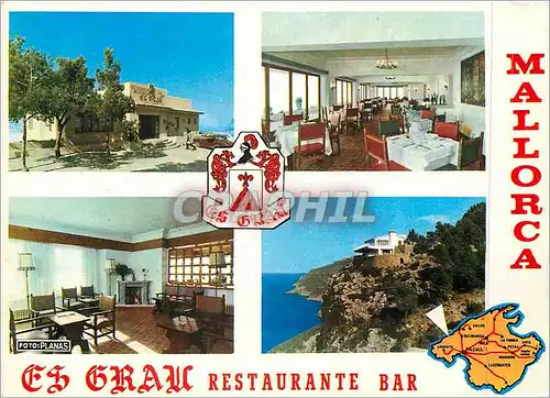 Cartes postales moderne Mallorca Es Grau Restaurante Bar