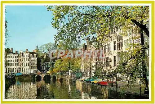Cartes postales moderne Amsterdam Holland Old gables on Herengracht