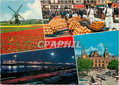 Cartes postales moderne Holland Moulin a vent